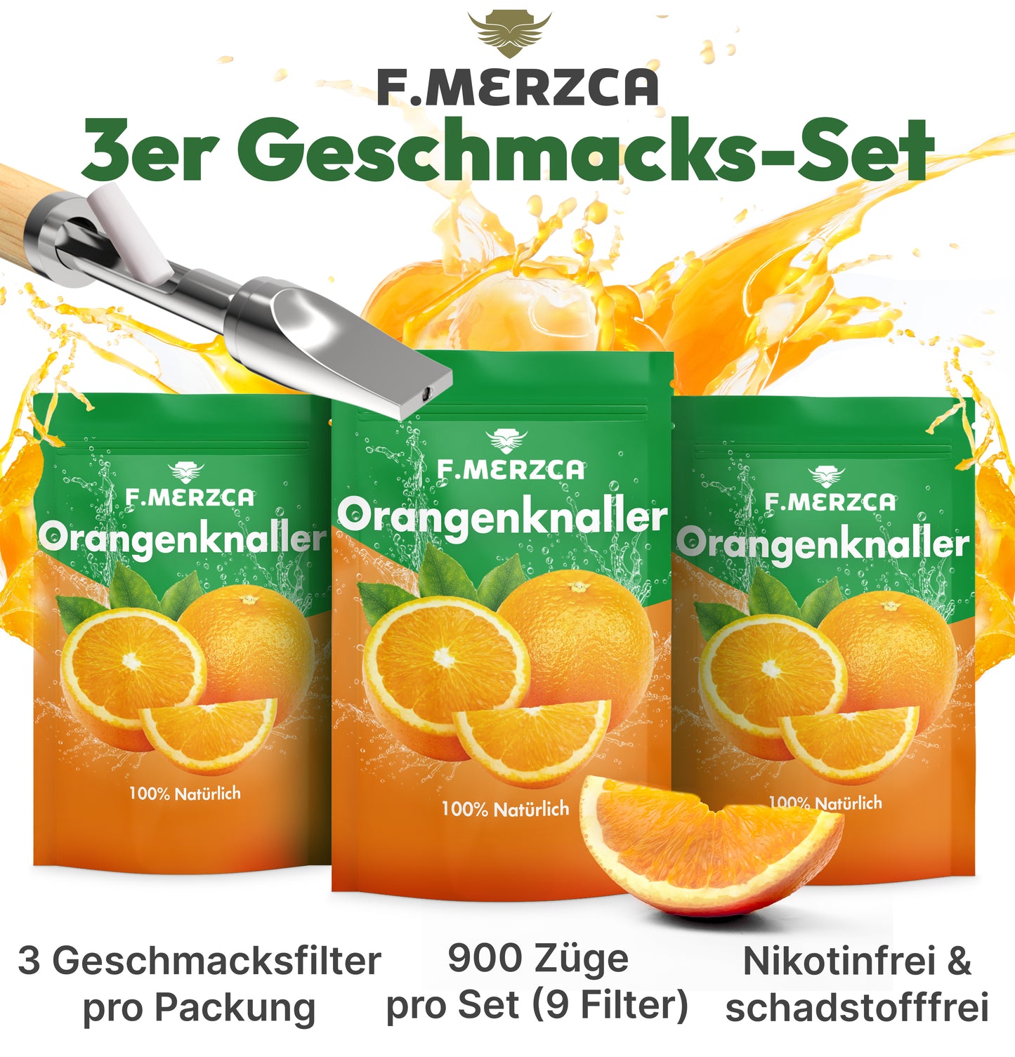 Geschmacksfilter süße Orange 9er-Set