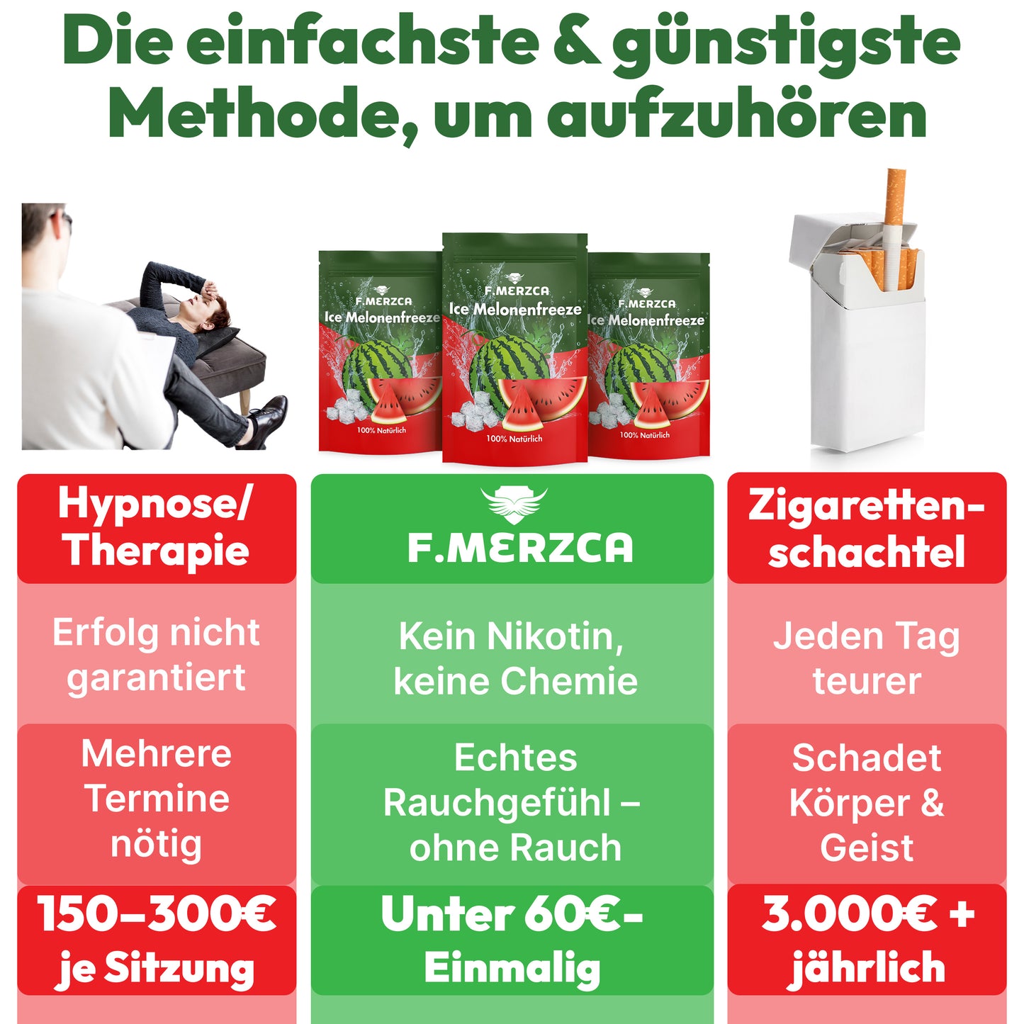 Geschmacksfilter Eis Wassermelone 9er-Set