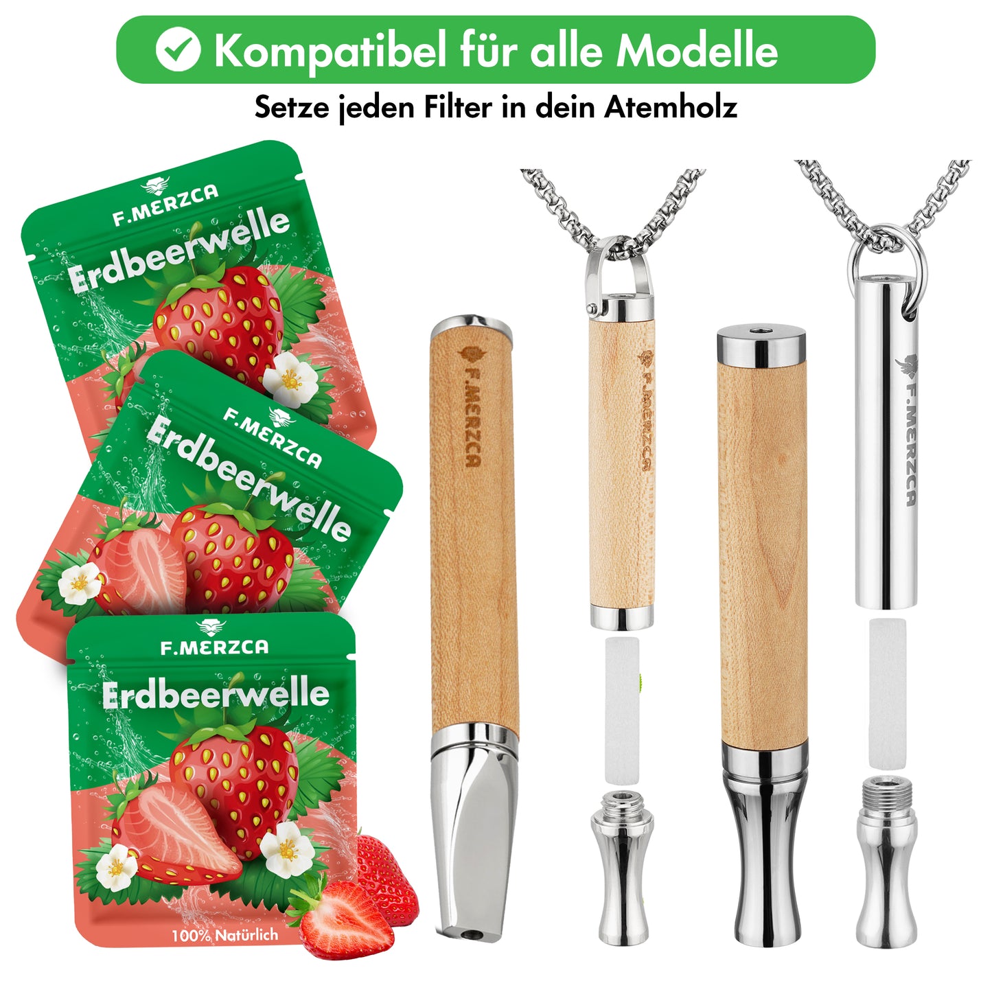 Geschmacksfilter Erdbeere 9er-Set