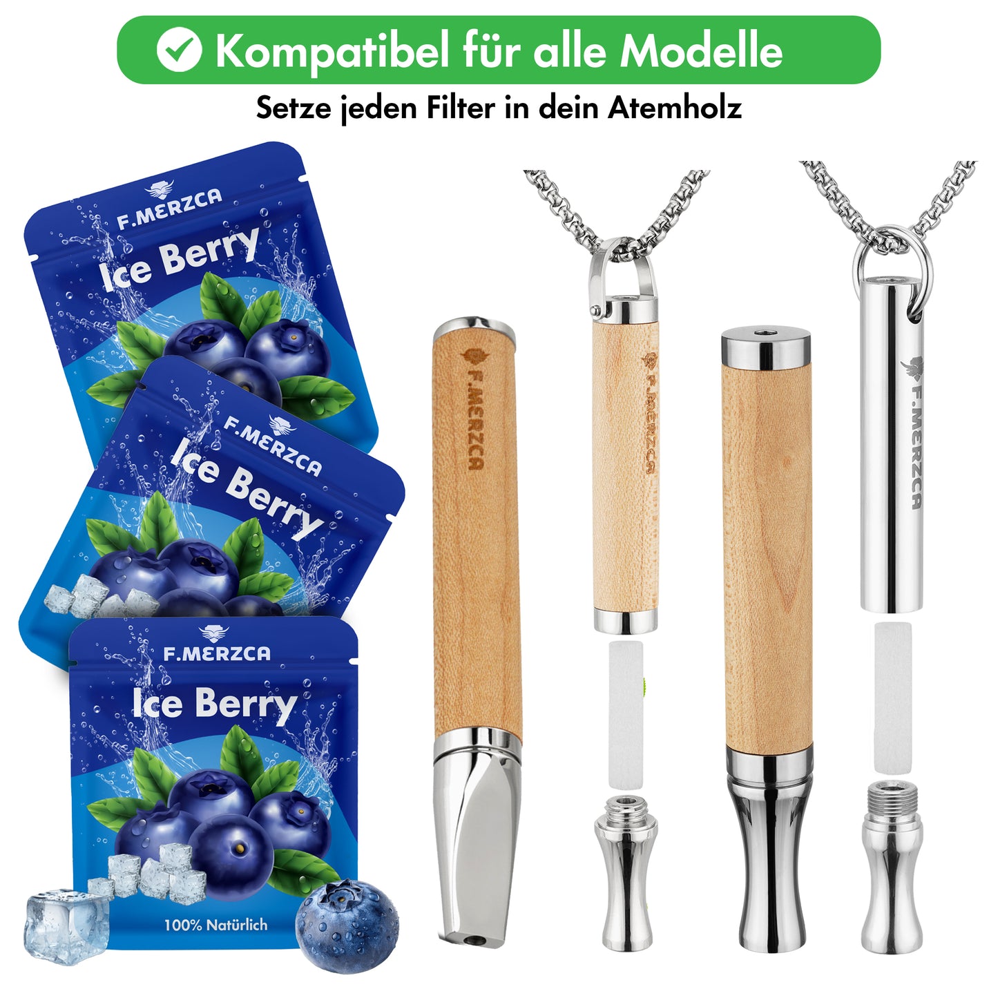 Geschmacksfilter Eis Blaubeere 9er-Set
