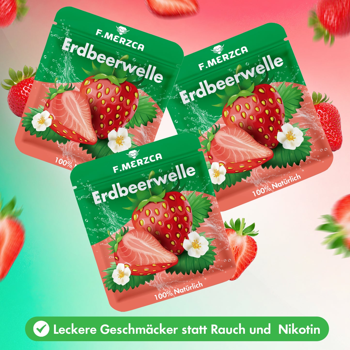 Geschmacksfilter Erdbeere 9er-Set
