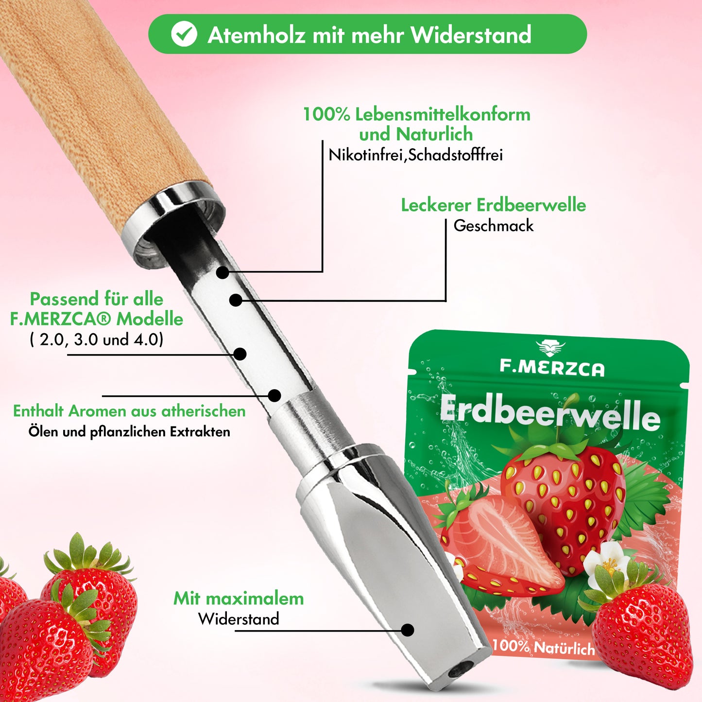 Geschmacksfilter Erdbeere 9er-Set