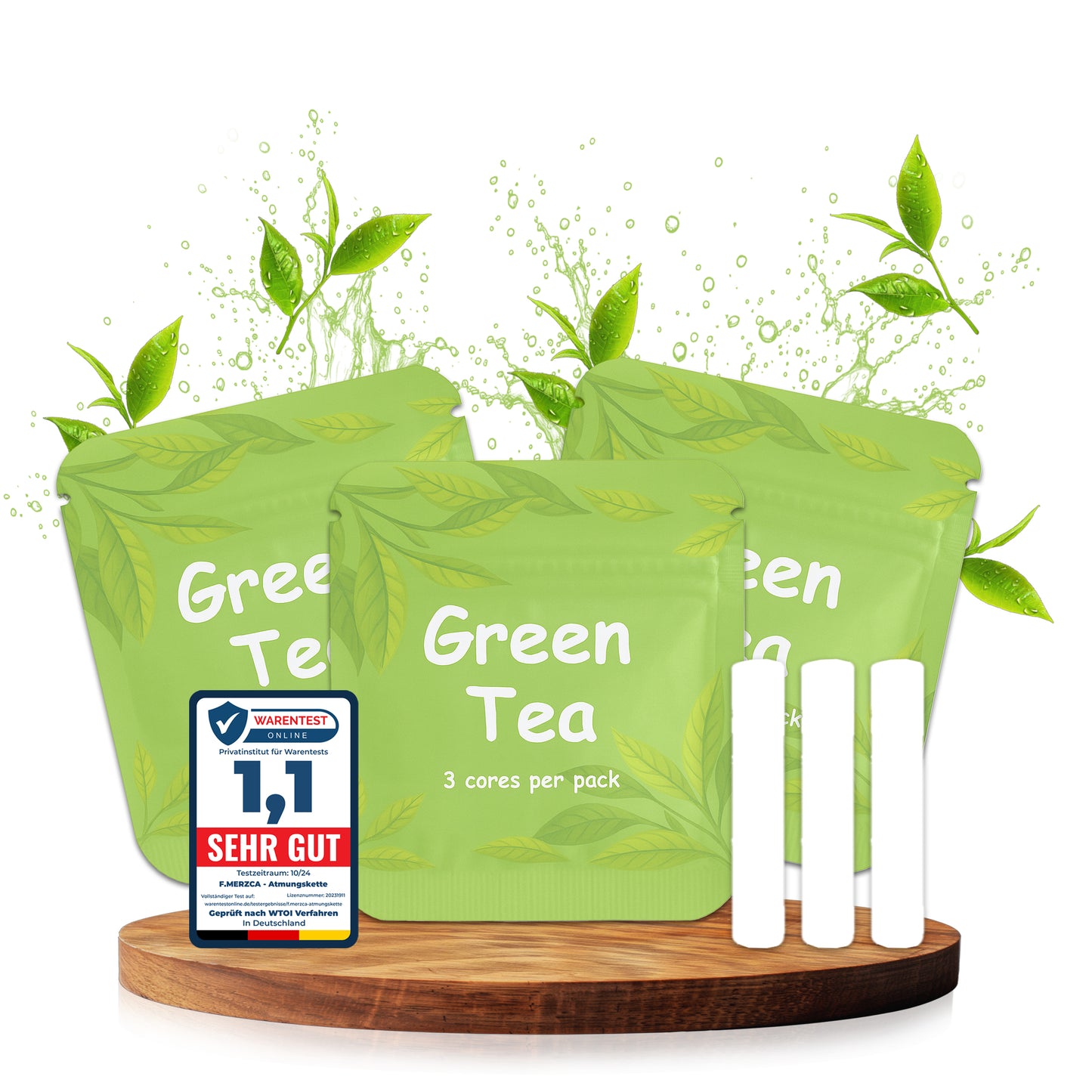 Geschmacksfilter Grüner Tee 9er-Set