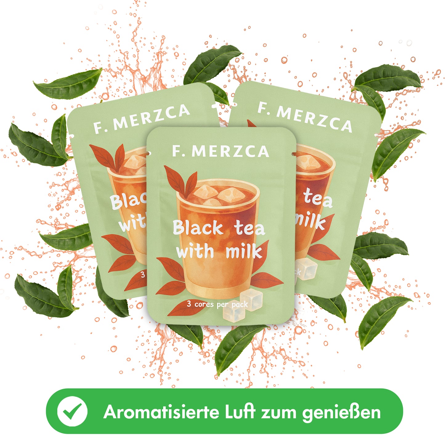 Geschmacksfilter Black Tee with Milk 9 Sticks