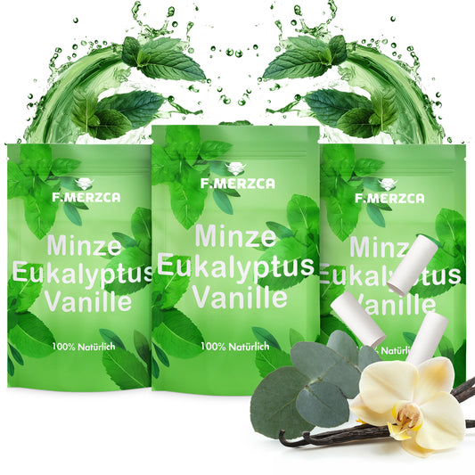 Geschmacksfilter Minze, Eukalyptus und Vanille gemixt 9er-Set