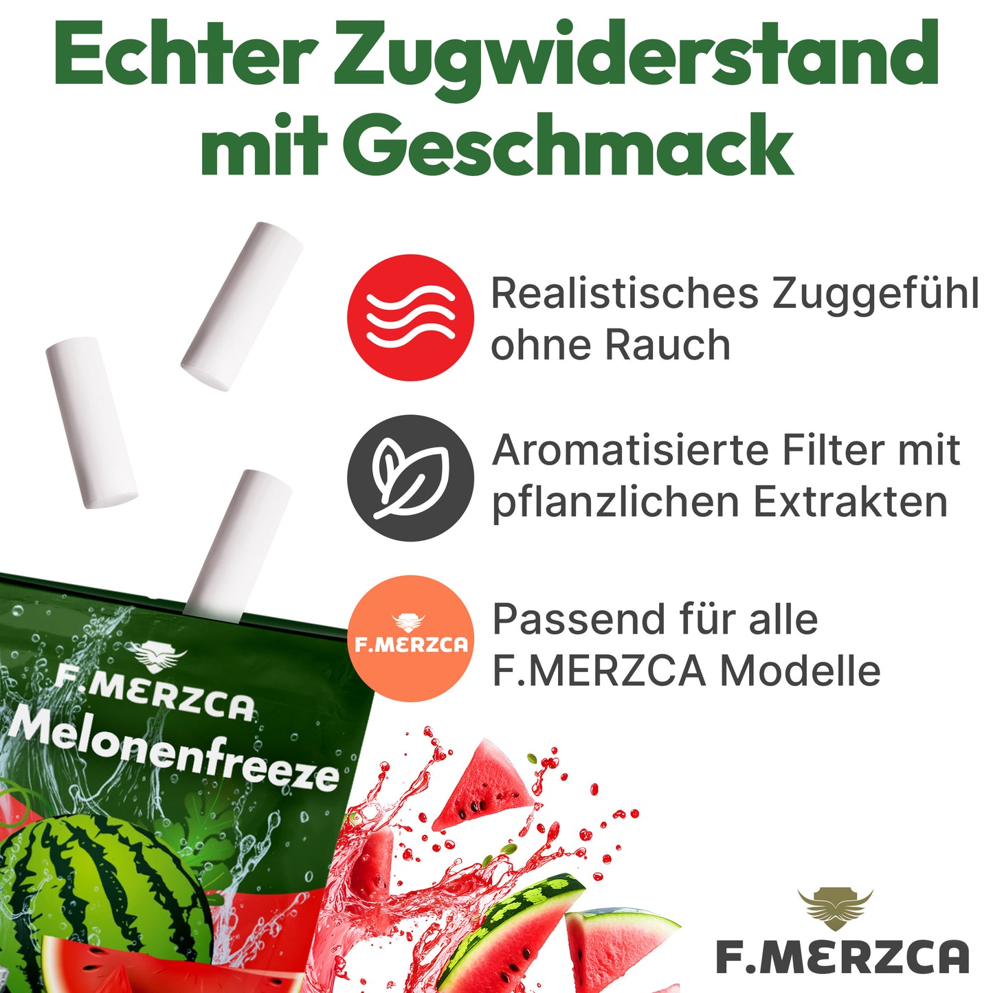 Geschmacksfilter Eis Wassermelone 9er-Set