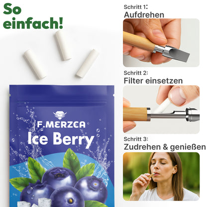 Geschmacksfilter Eis Blaubeere 9er-Set