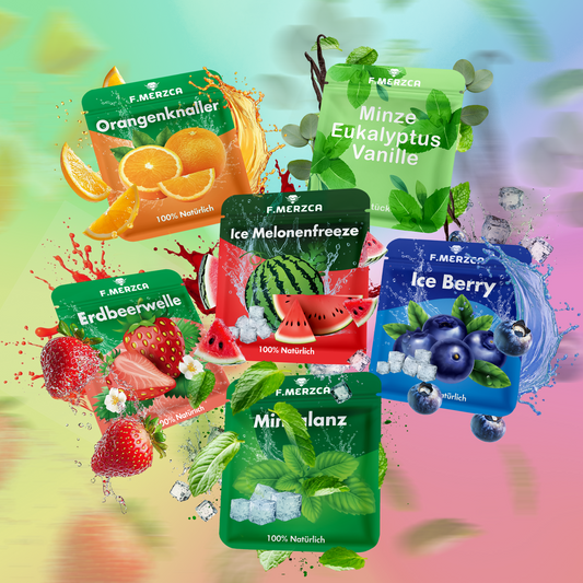 Geschmacksfilter Probetest  Fresh-Set - 6 verschiedene leckere Geschmäcker zum testen