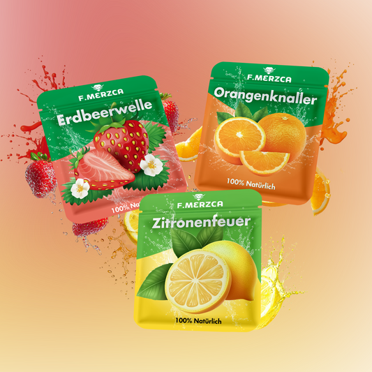 Geschmacksfilter Probetest  Sweet-Set  –  3 verschiedene leckere Geschmäcker zum testen