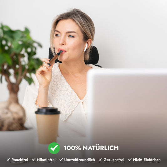 Rauchentwöhnung Atemholz 4.0 mit 9 Filtern im Erdbeere, Orange und Wassermelonen Geschmack