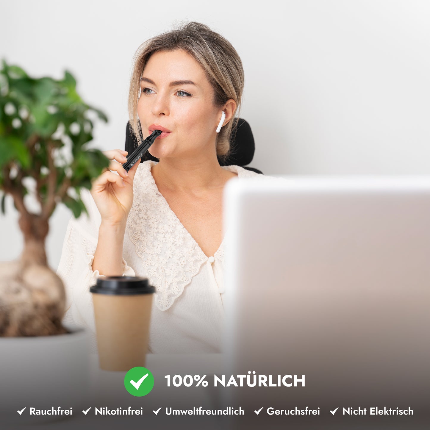 Atemkette Rauchentwöhnung mit 9 Filtern im Minze, Wassermelonen und Eukalyptus Geschmack