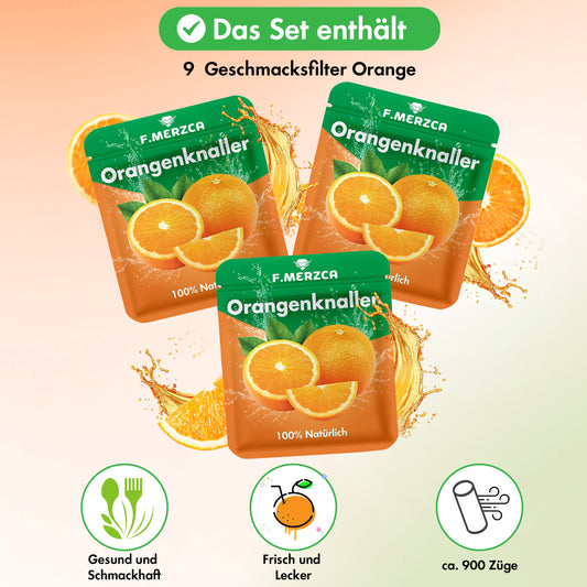 Geschmacksfilter süße Orange 9er-Set
