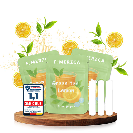 Geschmacksfilter Grüner Tee und Zitrone 9er-Set